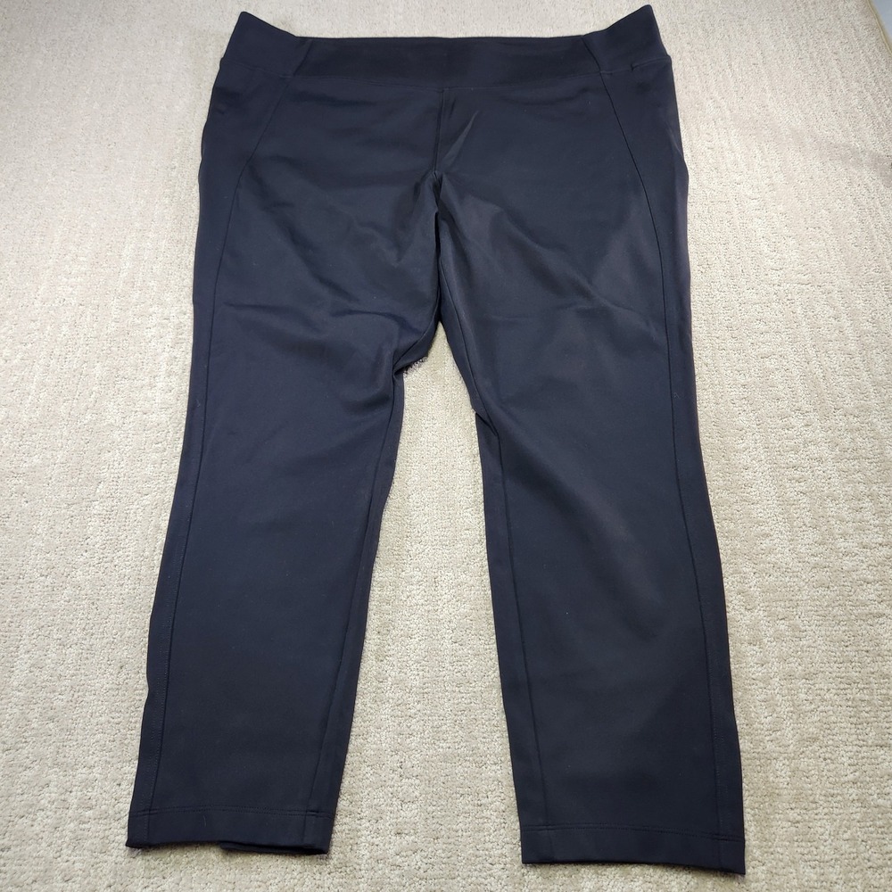 Athleta Leggings Women 3X Skyline High Rise Sculptek Black Stretch Athleisure